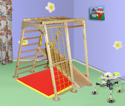 Детский игровой комплекс Астронавт сосна,  спортивный уголок